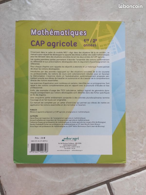 Manuel mathématiques (image 2)