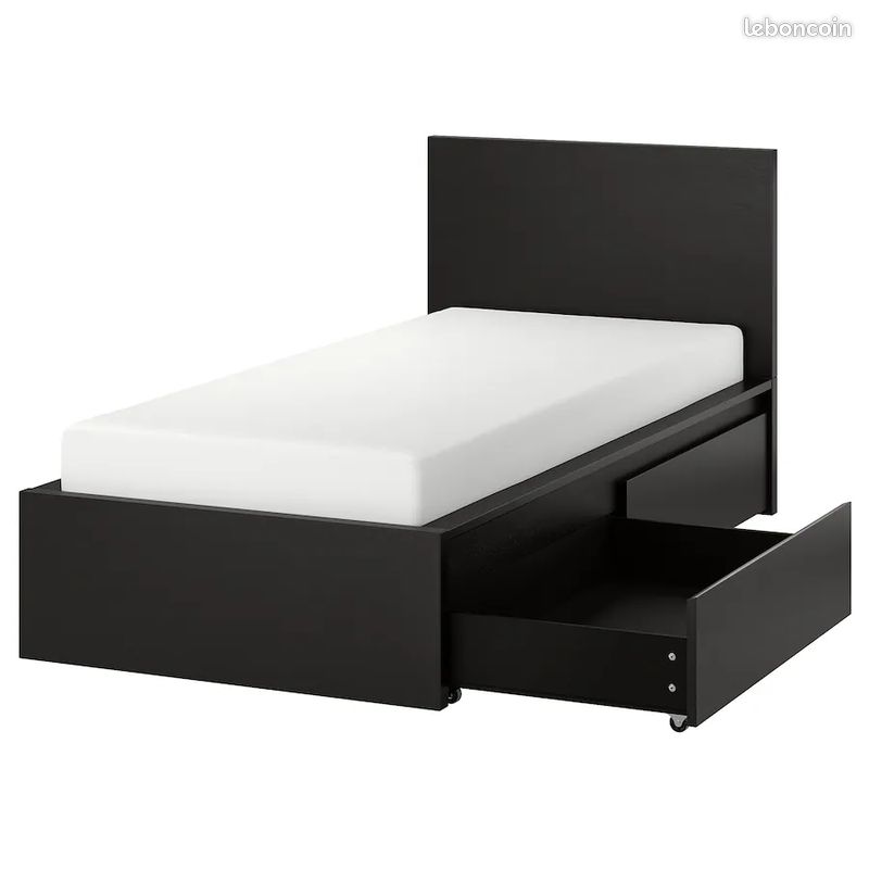 Lit Malm Ikea (image 1)