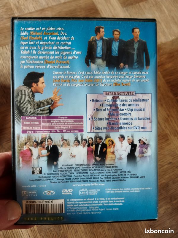 DVD le vérité si je mens 2 (image 2)