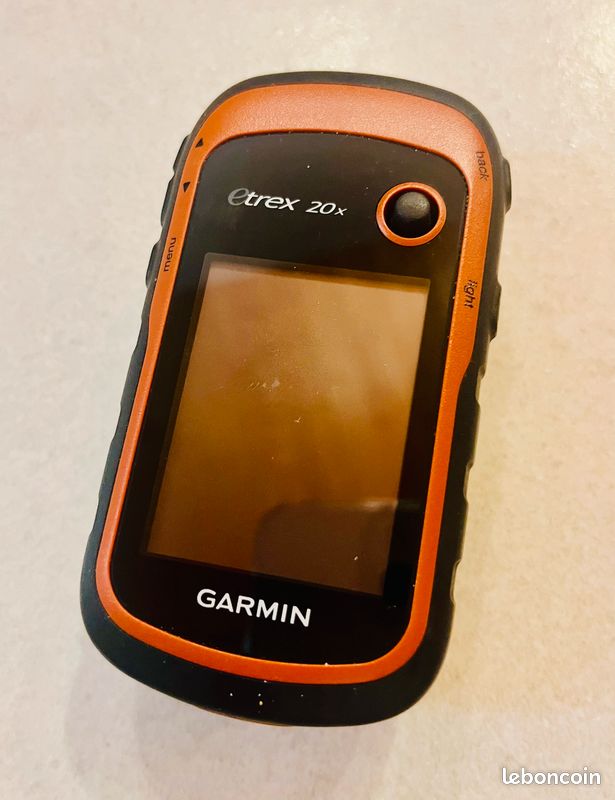 Garmin ETrex 20x GPS Randonnée – Cartographie TopoActive Europe Ouest, Écran 2.2", 4Go, GLONASS, Orange, IPX7