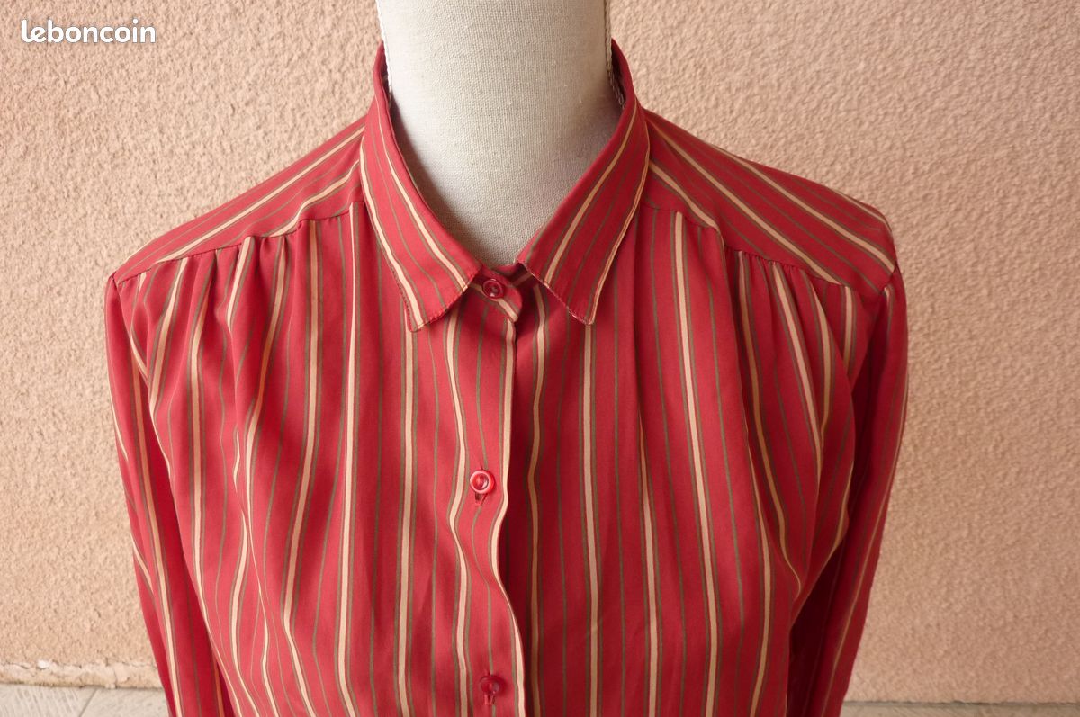 Belle Blouse vintage 3 suisses fabriqué en France (image 2)