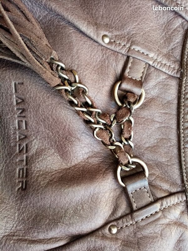 Sac à main cuir Lancaster (image 3)