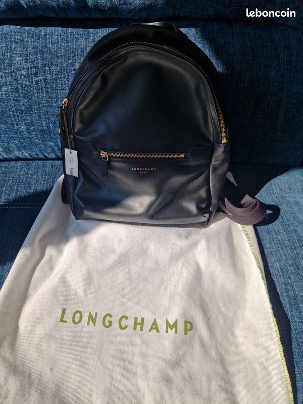 Longchamp sac à dos en cuir (image 1)
