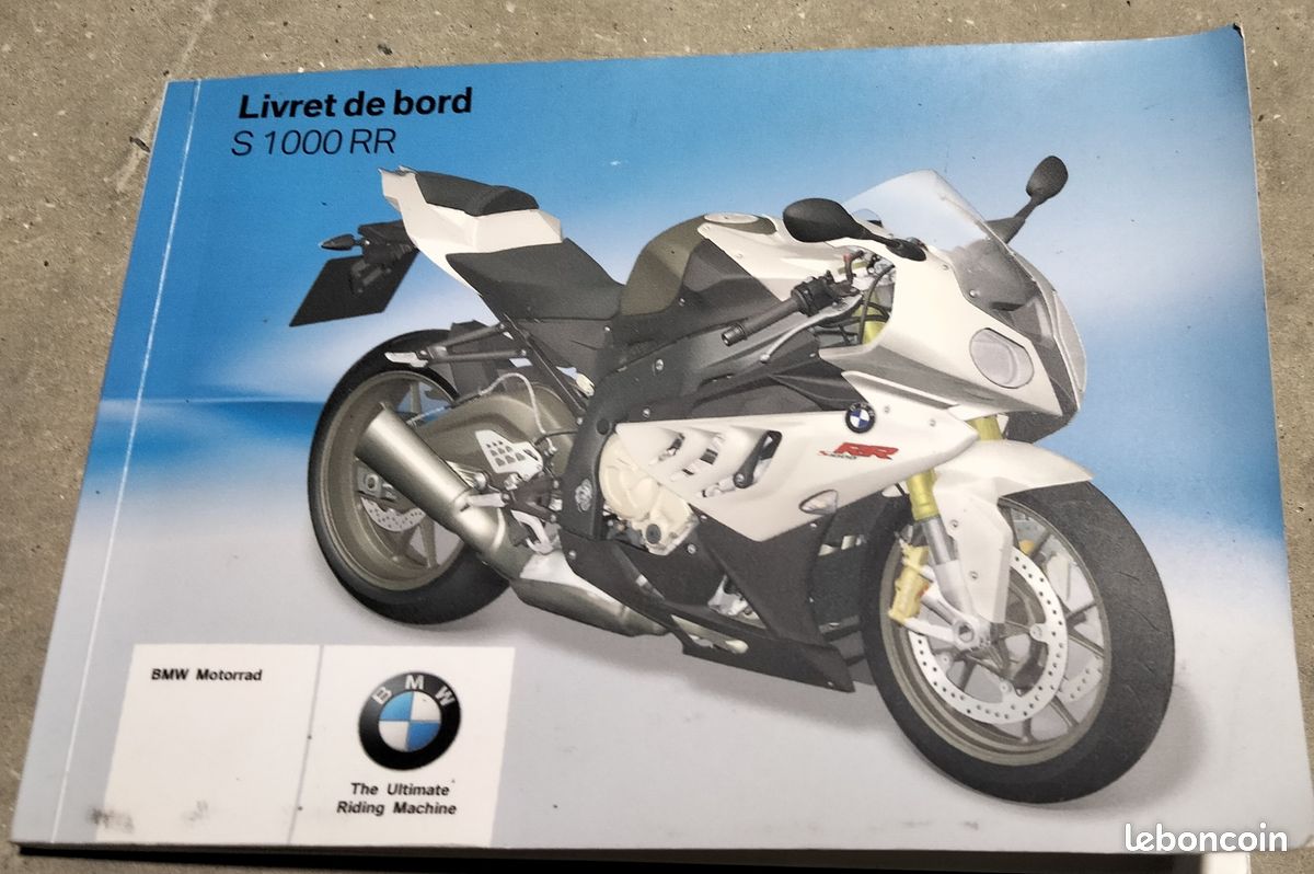 LIVRET de BORD S1000RR BMW (image 1)