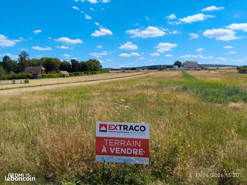 Terrain 551 m² Criquebeuf Sur Seine · à Criquebeuf-sur-Seine · 88 000 €