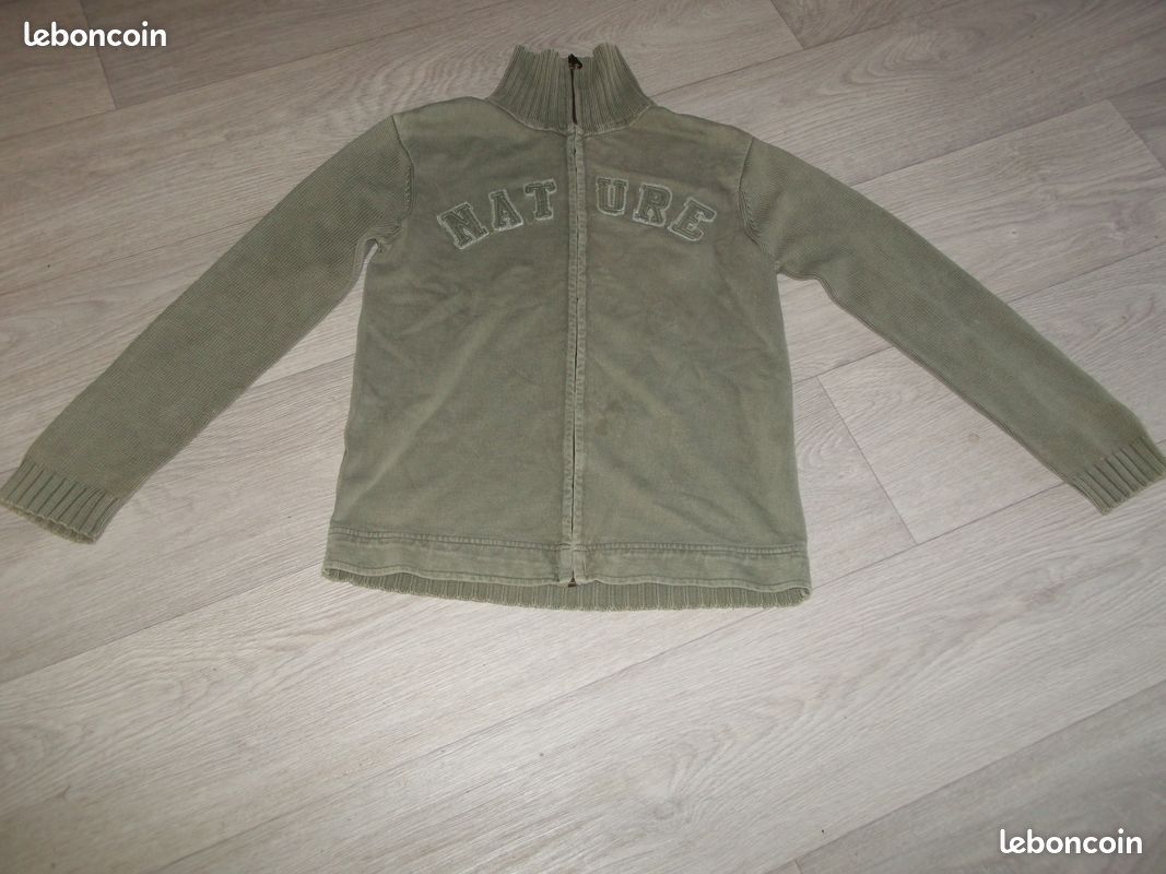 Gilet Okaïdi Fille Taille 14 Ans - Neuf Sans étiquettes, Couleur Bleue, état Impeccable