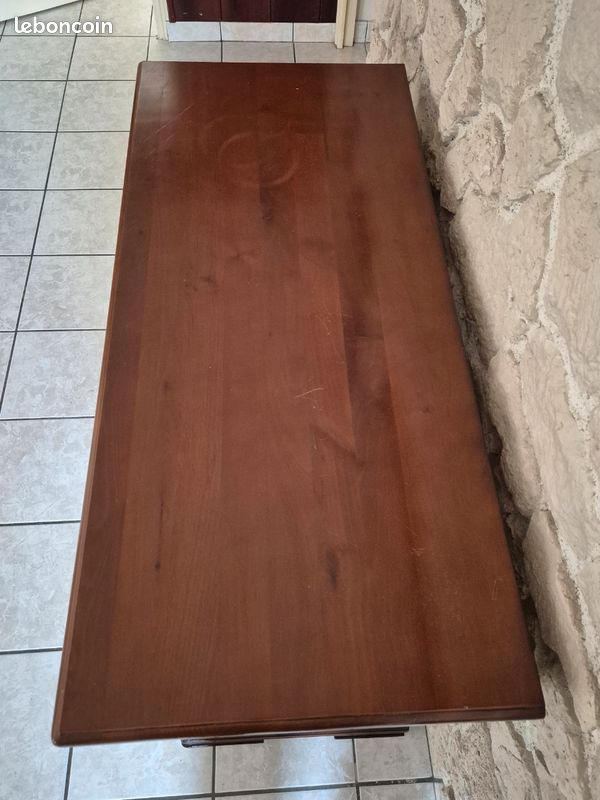 Meuble Commode 4 Tiroirs Marron (image 7)