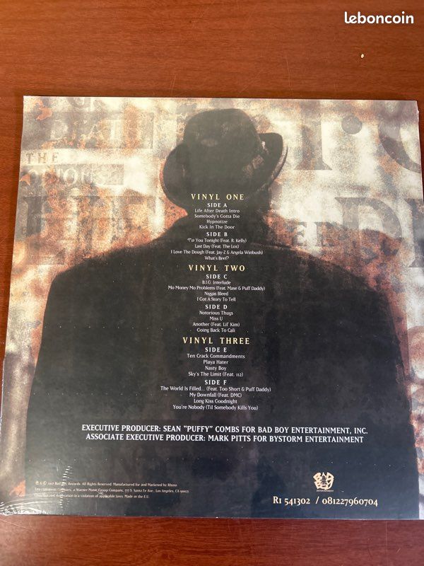 Vente vinyle the Notorious Big Life after death 3 vinyles (image 4)