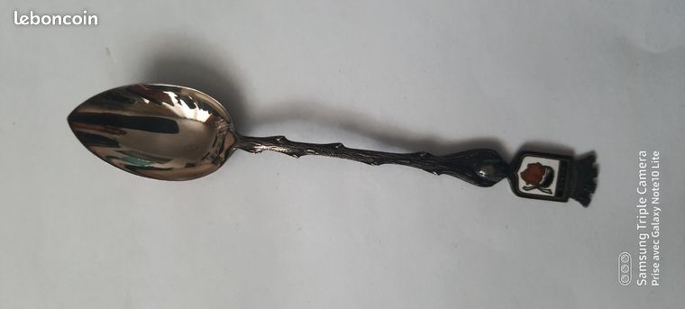 PETITE CUILLÈRE COLLECTION souvenir de NAPOLÉON, métal argenté EUR 19