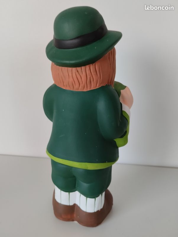 2 Figurines Nains Saint-Patrick – Décoration Fête Irlandaise – En Tissu – 23 Cm Et 16 Cm – Pour Table, étagère