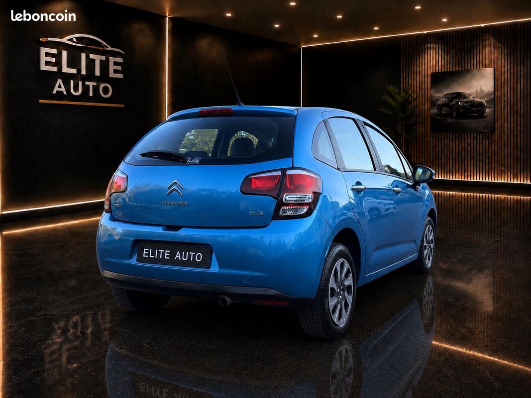 Citroën c3 – 1.6 bluehdi – 75 ch – diesel – boîte manuelle – 215 000 km 2016 – garantie 6 mois – extensible jusqu’à 24 mois (image 2)