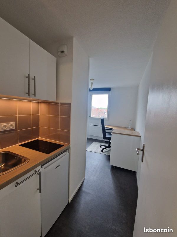 Appartement 1 pièce 19 m² · à Lille · 19 m² · 565 €/mois