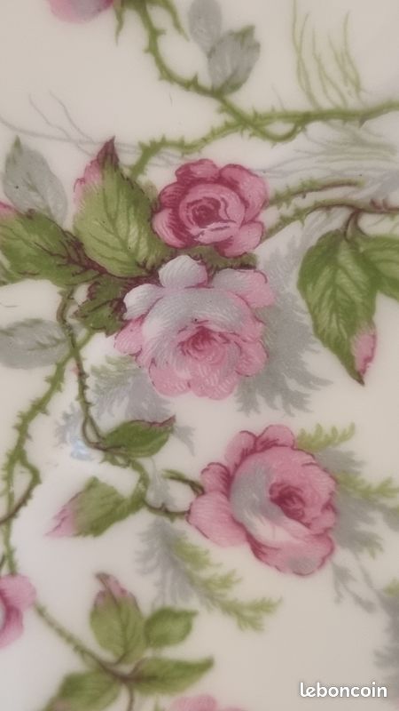 Lot 7 assiettes haviland limoges modèle sylvia (image 6)