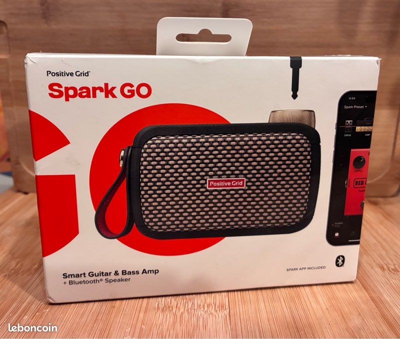 Positive Grid Spark GO – ampli guitare Bluetooth compact – Excellent état (image 1)