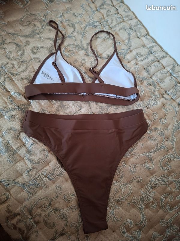 đ maillot bain neuf marron femme taille 40 marque shein (image 2)