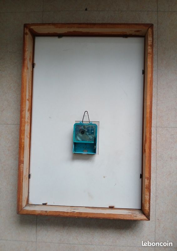 Horloge Murale Vintage Otard Cognac - Fonctionne à Piles, Style Rétro Années 70-90