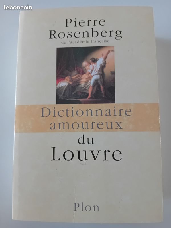 Beau livre idée cadeau Dictionnaire amoureux du louvre (image 1)