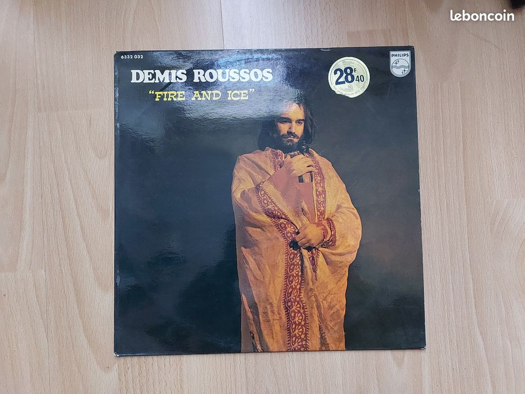 Demis Roussos Fire and Ice Vinyle 33T (image 1)