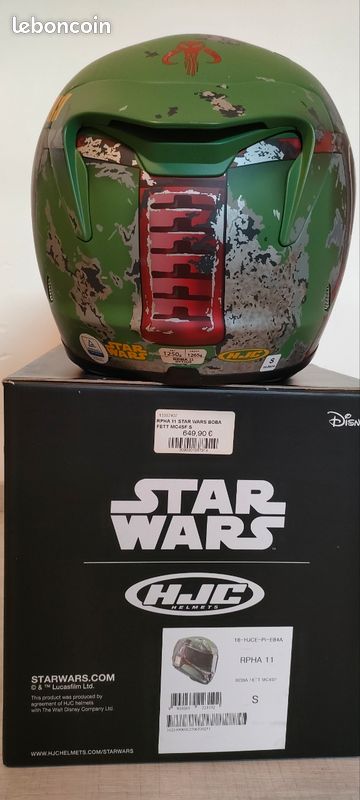 Casque HJC STAR WARS BOBA FETT Équipement moto