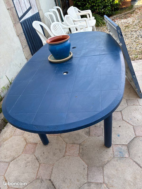 Table de jardin avec rallonge (image 2)