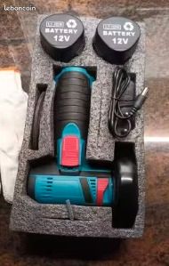 Mini Meuleuse d’Angle Rechargeable 4-en-1 – Découpe, Polissage & Ponçage Facile à la Maison (image 1)