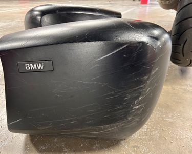 Porte bagage pour top-case OEM BMW R1250RT - Wunderlich Argent