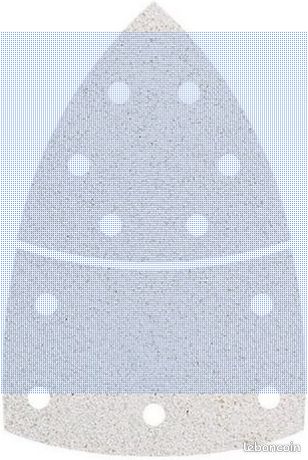 Wolfcraft Patins Abrasifs Auto-agrippants Pour Bois/métal, 107 X 142 Mm