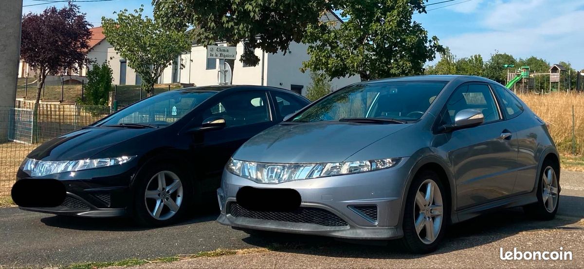 Honda Civic 8 Type S 1,8 i-vtec 140cv 79000km deuxième main suivi en garage carnet d'entretien entièrement tamponnés possibilité de passage à l'éthanol très bon état général (image 4)
