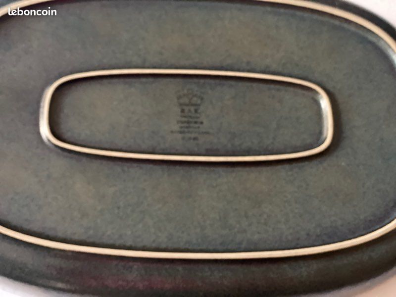 Lot de 5 assiettes grises RAK (image 3)