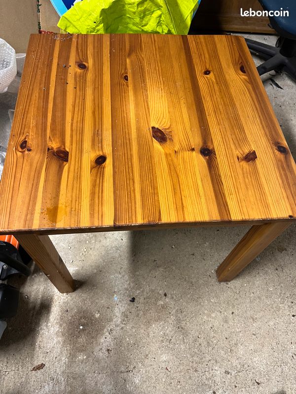 Table basse bois (image 1)