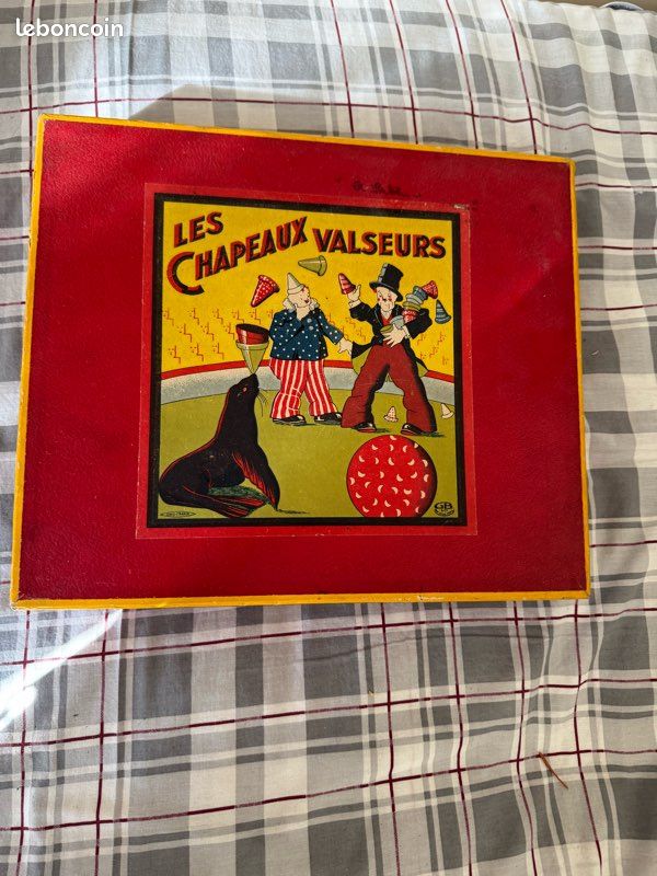 Jeu De Société Ancien 'Les Chapeaux Valseurs' - NK Atlas Paris, édition Française