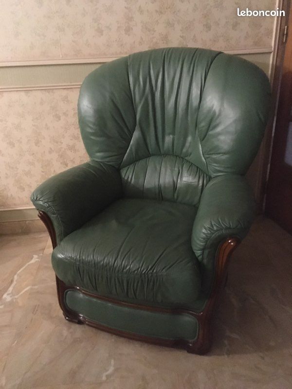 Canapé et ses 2 fauteuils (image 2)