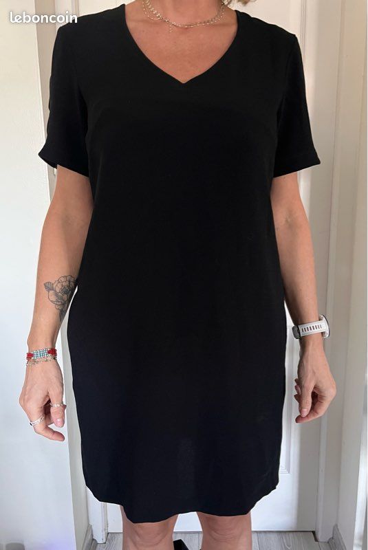 Robe La Fée Maraboutée - Modèle Fée - Taille 40 - Multicolore, Longueur Genou, Ceinturée - Neuf Avec étiquette