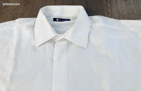 Chemise blanche manches longues taille 41/42 (image 2)