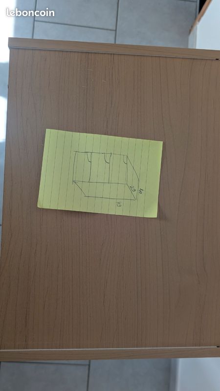 Petit meuble 3 portes (image 3)