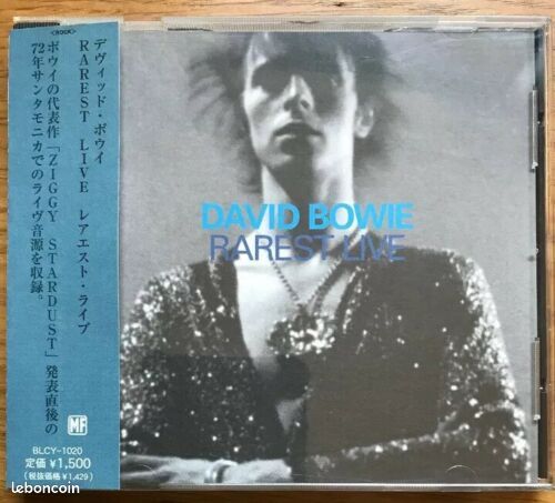 David Bowie - Rarest Live 1972 CD Japon OBY (image 1)