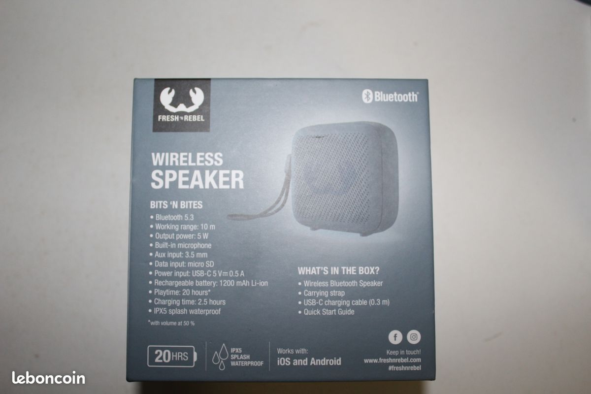 Enceinte bluetooth neuve (image 4)