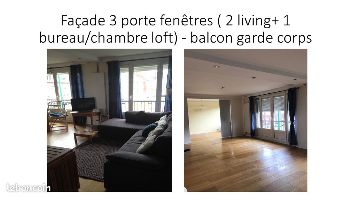 Appartement 5 pièces 90 m² · à Lesquin · 90 m² · 242 000 €