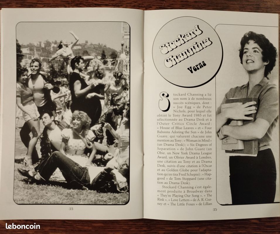 Grease dossier de presse original 1995 (image 8)