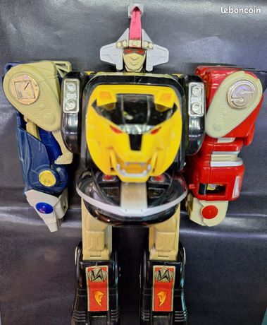 Power Rangers Legacy Ninja Megazord - Edizione Legacy Con Parti Pressofuse - Mighty Morphin
