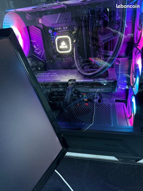 PC GAMER PUISSANT 32Go Watercooling RTX Wifi6 SSD NVme (image 2)