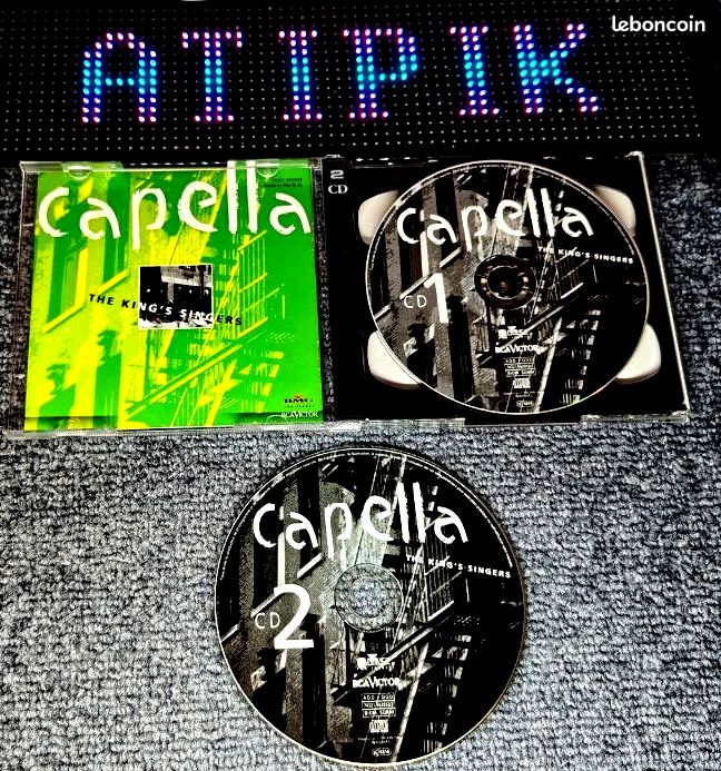 💿 Coffret 2 Cd The King's Singers - Capella - 1998 Rca Victor Bmg France 🎶 (image 5)
