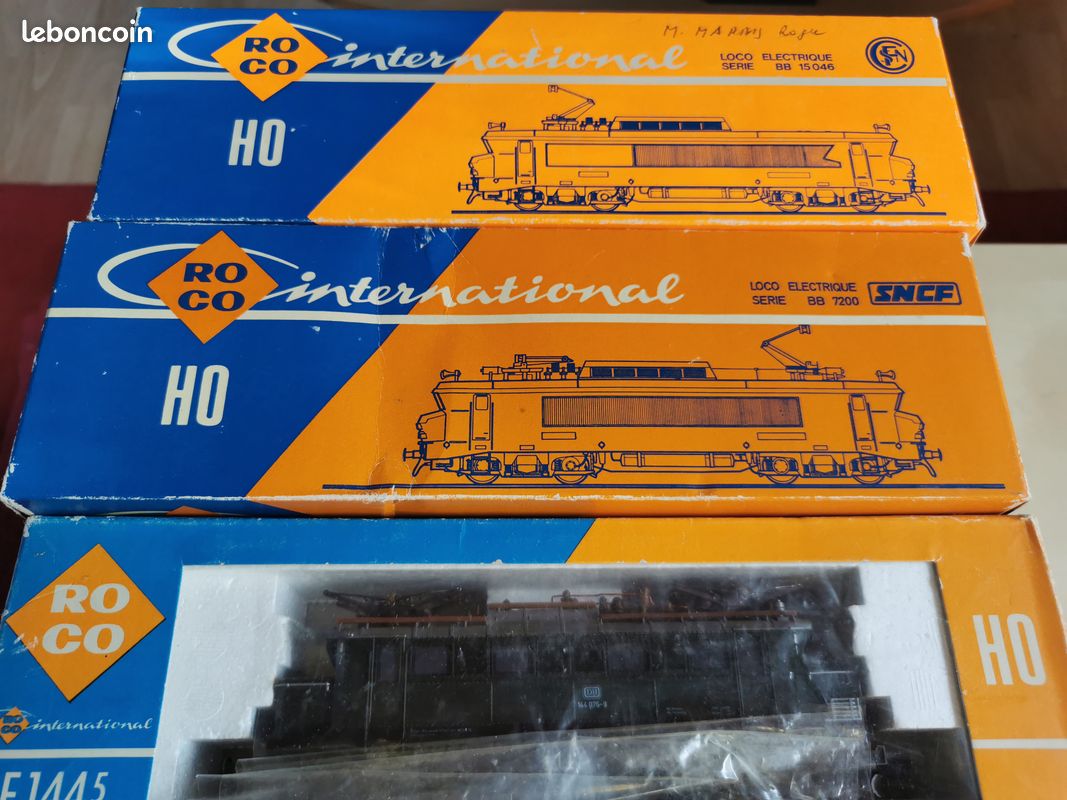 LOCOMOTIVE ÉLECTRIQUE HO SNCF BB300 ROCO époque 3 NEUVE /BOITE NEUVE EUR 120,00 - FR