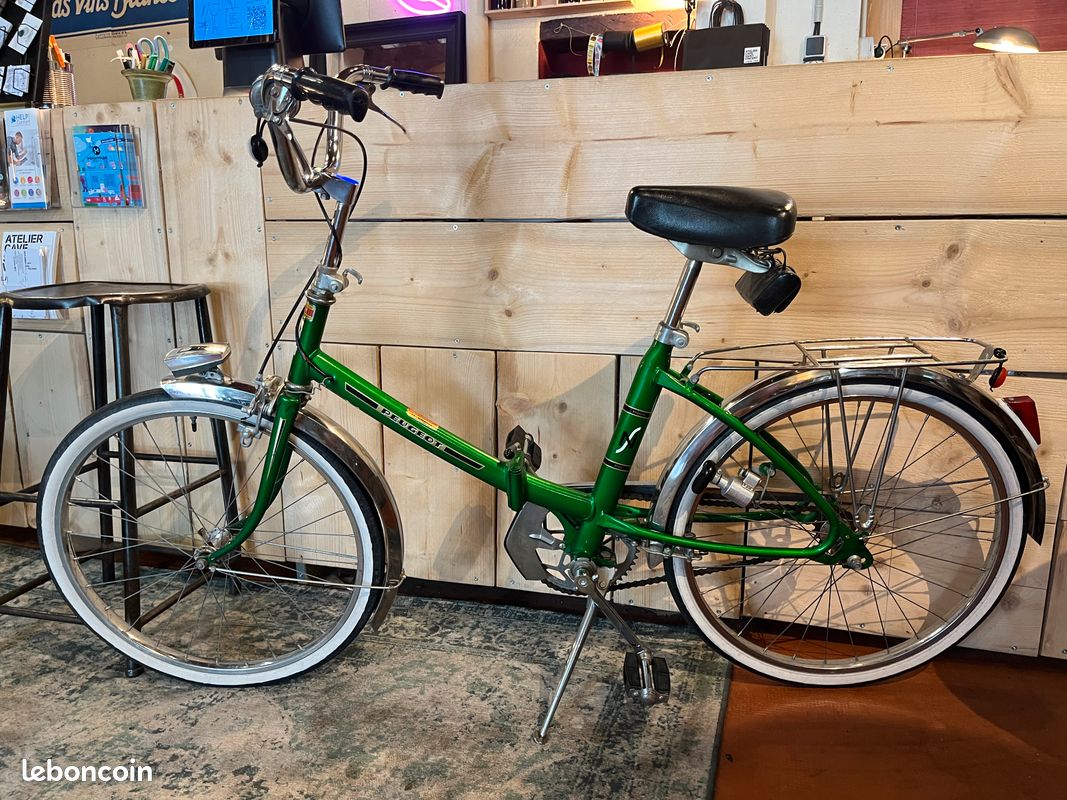 Ancien Peugeot VÃ©lo Ville Peugeot Velo Peugeot Vintage Vert Vélo