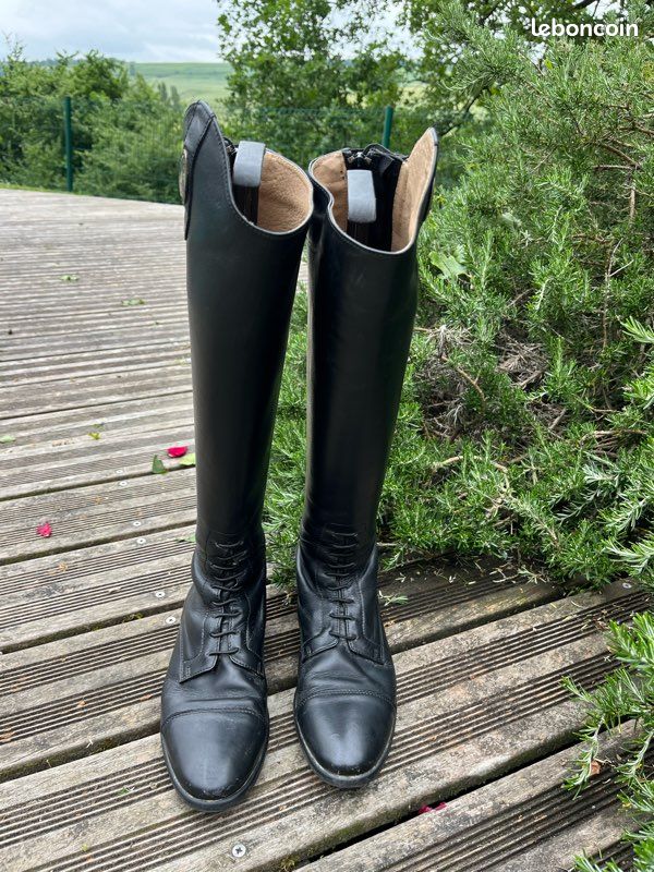 Bottes Fellini Botte D Equitation Bottes équitation Noires T38 Fellini