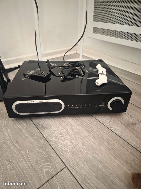 Amplificateur Focal bird avec enceintes noire (image 1)