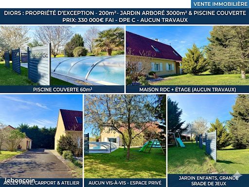Maison d’exception 200m2 à Diors