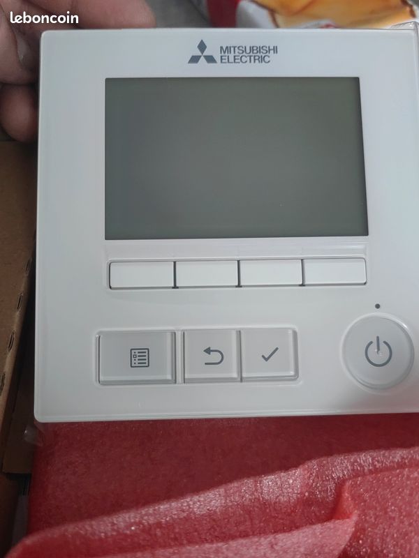 Thermostat Ma Smart remote controller Mitsubishi electric air conditionné PAR-41MAA - Bricolage