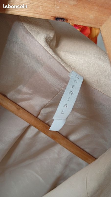 Veste simili cuir taille 38 impĂ©rial đž (image 3)