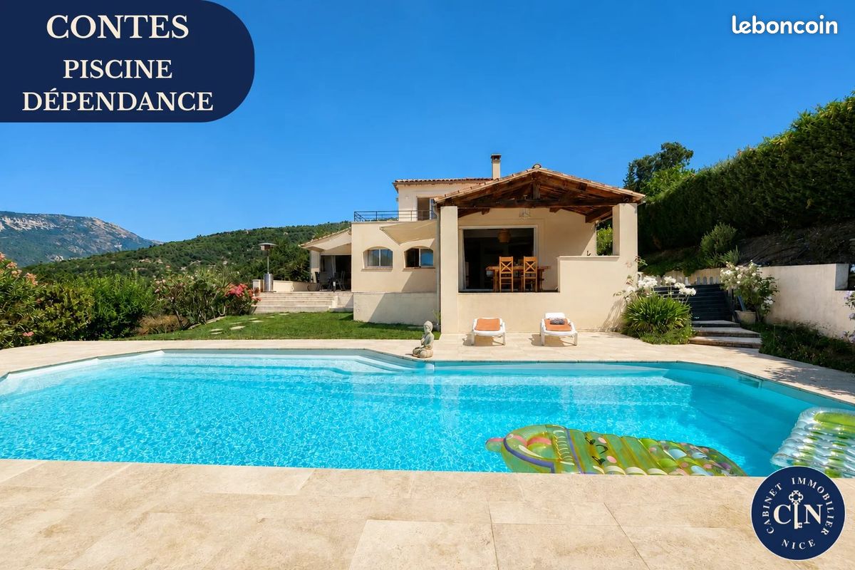 Maison 7 pièces 240 m² · à Contes · 240 m² · 830 000 €